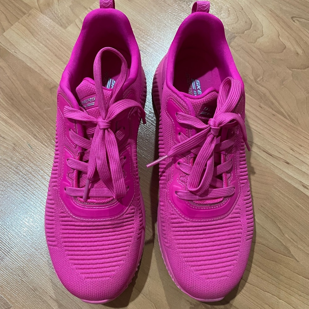 Skechers Bobs Memory Foam Tennis Shoes